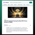 FISG ตอกย้ำความเป็น Global Brand ด้วยการได้รับการยอมรับจาก Yahoo Finance! 🚀